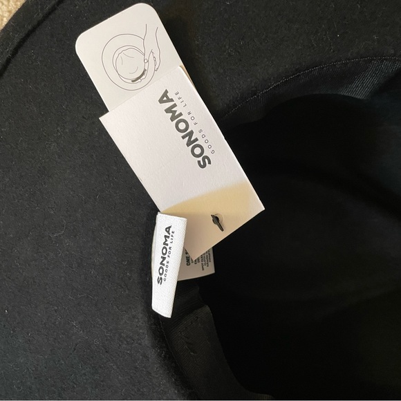 Black Wide Brim Hat (Sonoma Brand) - Picture 3 of 3